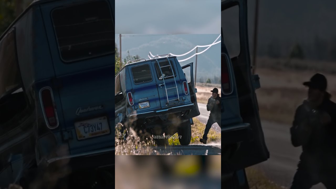 YELLOWSTONE INTENSE SHOOTOUT KAYCE FINDS THE MEN WHO SHOT HIS FATHER