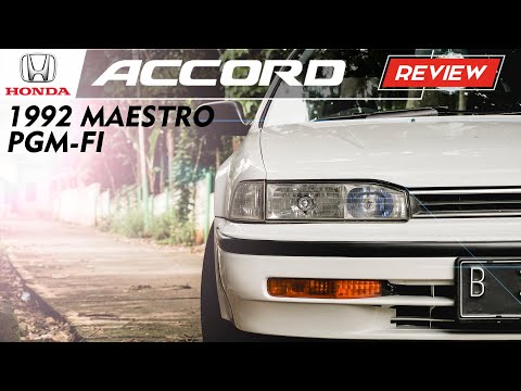 Review Honda Accord Maestro 1992 PGM-FI | Kembalinya Sang Maestro, Sedan Murah tapi Mewah.