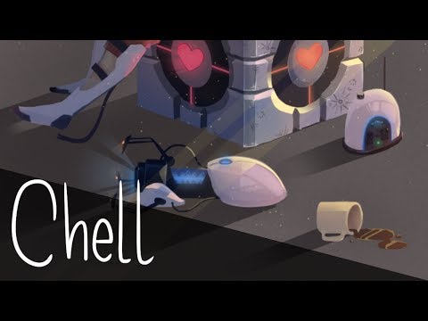 ☢ Chell - Portal 2 [speedpaint] ☢