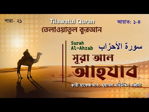 মন জুড়ানো তেলাওয়াত  | সূরা আল আহ্‌যাব | Surah Al-Ahzab |  سورة الأحزاب |আয়াত ১-৪ ATR QURAN TILAWAT