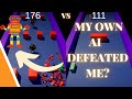 A.I. VS ME | AI learns to play my game (Unity ML-Agents)