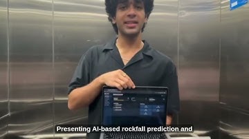 AI Based Rockfall Prediction and Alert System for Open Pit Mines