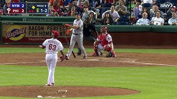 NYM@PHI: Bruce crushes his second homer of the night