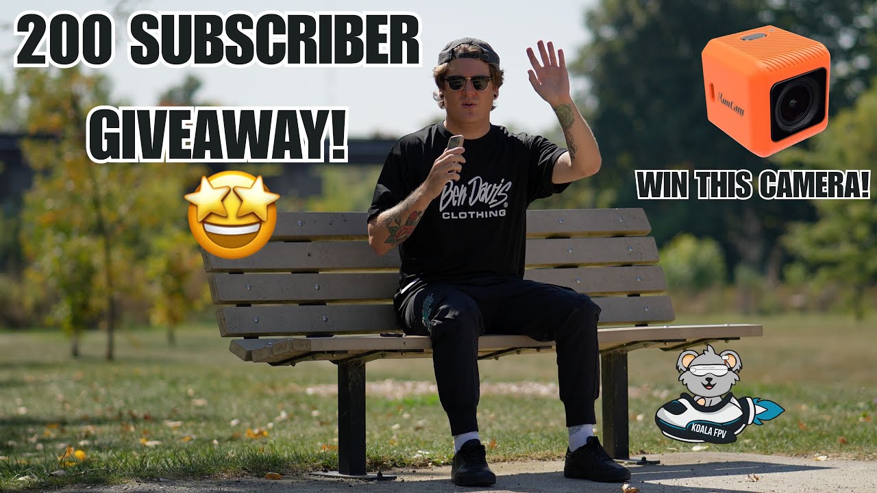 🎉 200 Subscriber Giveaway! Win a Free Runcam 5 Orange!