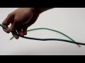 太もの電線のシリコン8sq電線の柔軟性動画です