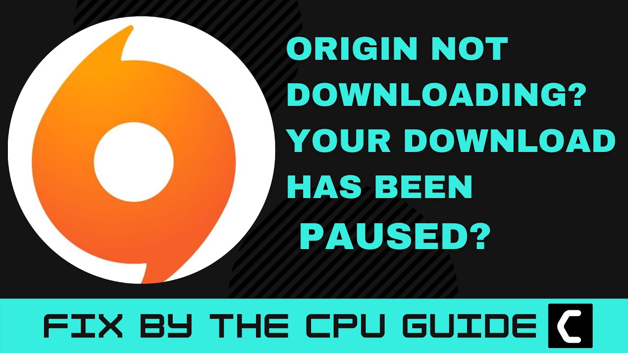 origin not downloading