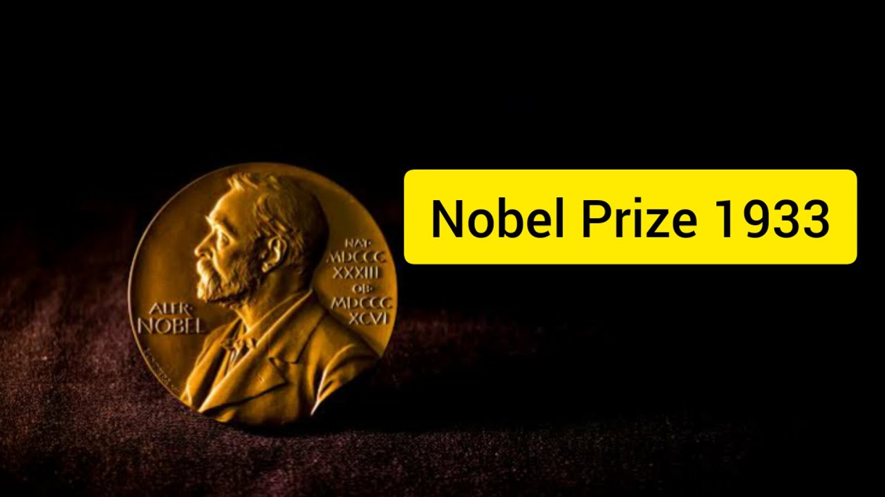 NOBEL PRIZE 1933 ( PHYSICS ) || ERWIN SCHORODINGER , PAUL DIRAC - YouTube