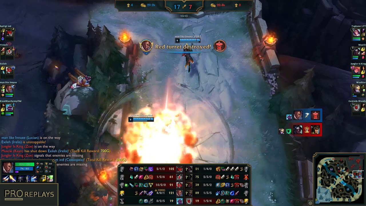 HWA Innaxe (LUCIAN) vs EZREAL - ADC GAMEPLAY - EUW Rank: GRANDMASTER I