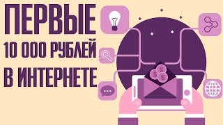 Как заработать первые деньги в интернете. Как начать зарабатывать деньги с нуля.