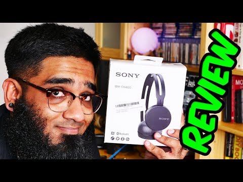 $50 Sony WH-CH400 Wireless Bluetooth Headphones (WHCH400/B) Headphones Unboxing & Audio Test!