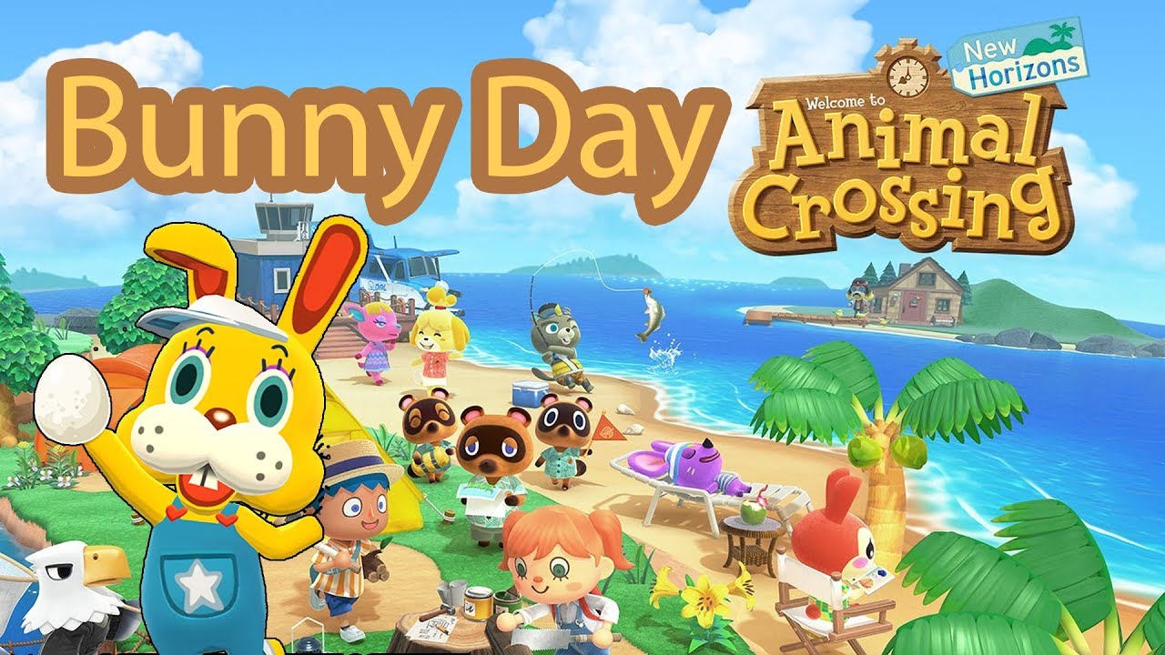 Animal Crossing New Horizons Bunny Day Items & Crafting Eggs with