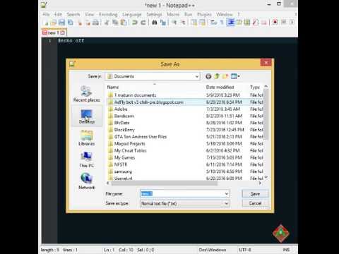 Batch Scripting Tutorial 3 - Creating a simple menu - YouTube
