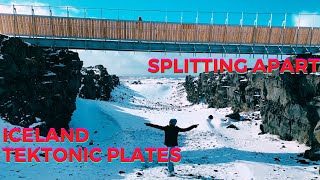 Iceland Tectonic Plates Separating Europe and North America