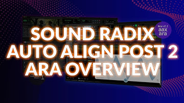 Sound Radix Auto Align Post 2 ARA Overview