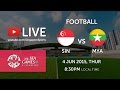 Football singapore vs myanmar  28th sea games singapore 2015