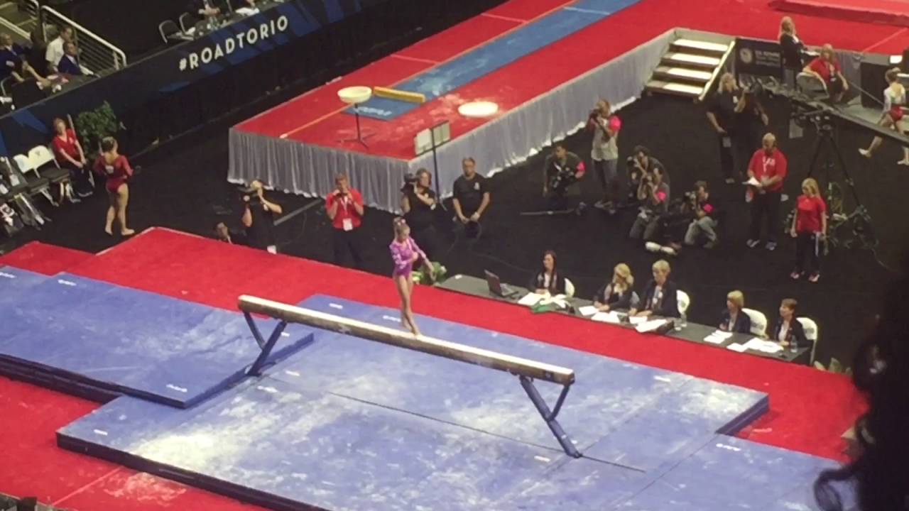 2016 Womens Gymnastic Olympic Trials Day 1 And 2 Youtube 