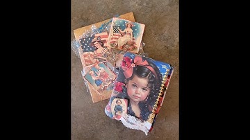 Mini Tab Binding Journal File Folder Book ~ Part 2