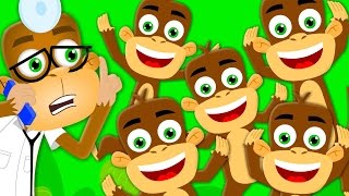 Nursery Rhymes with Videos | Children and kids Video | Songs Five Little Monkeys | kids tv