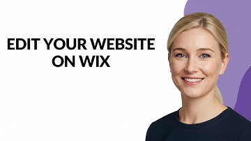 EDIT YOUR WEBSITE ON WIX - Julia