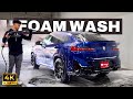 Bmw x4m competition  signature foam wash satisfying amsr