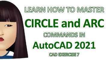 How to Master Circle and Arc Commands in AutoCAD | Drafting Teacher