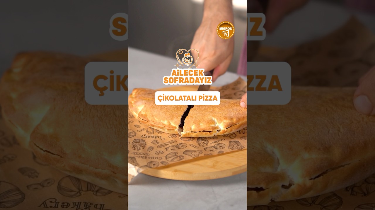 Tatlı Krizlerine En Lezzetli Çözüm: Çikolatalı Pizza Tarifi #migrostv #tatlıtarifleri