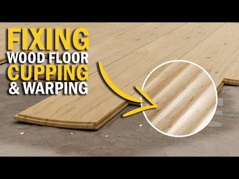 Wood Floor Cupping Causes &amp; Fixing