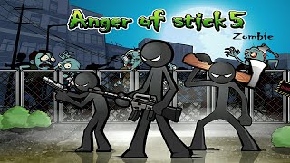 Anger of Stick 5: Zombie Lv.16 Success Zombies Mode (Watch Now!)