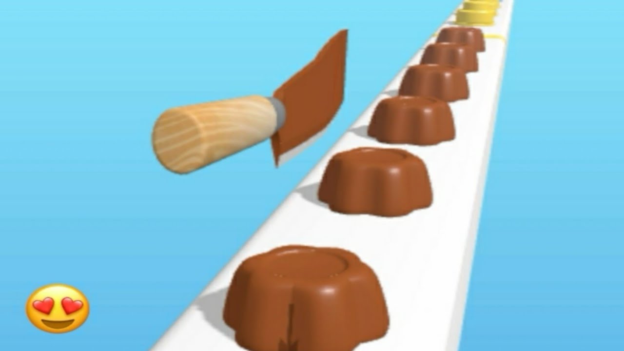 Yummy 🍰🥠🍮Slicer iOS Android Gameplay Walkthrough Levels 1 - 3