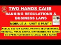 BRBL MODULE A UNIT 5 PART 1 I BRBL CAIIB TWO HANDS I TWO HANDS CAIIB