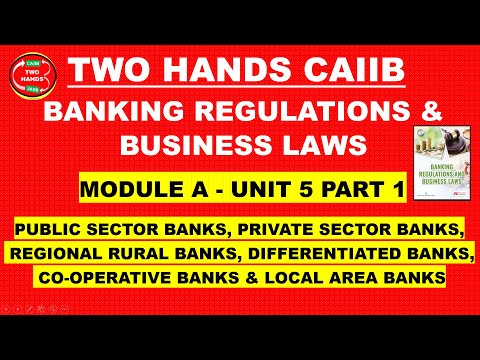 BRBL MODULE A UNIT 5 PART 1 I BRBL CAIIB TWO HANDS I TWO HANDS CAIIB