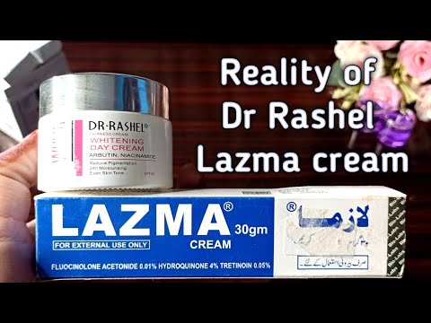 Reality Of Lazma Cream And Dr Rashel Product Whitening Cream Review Youtube