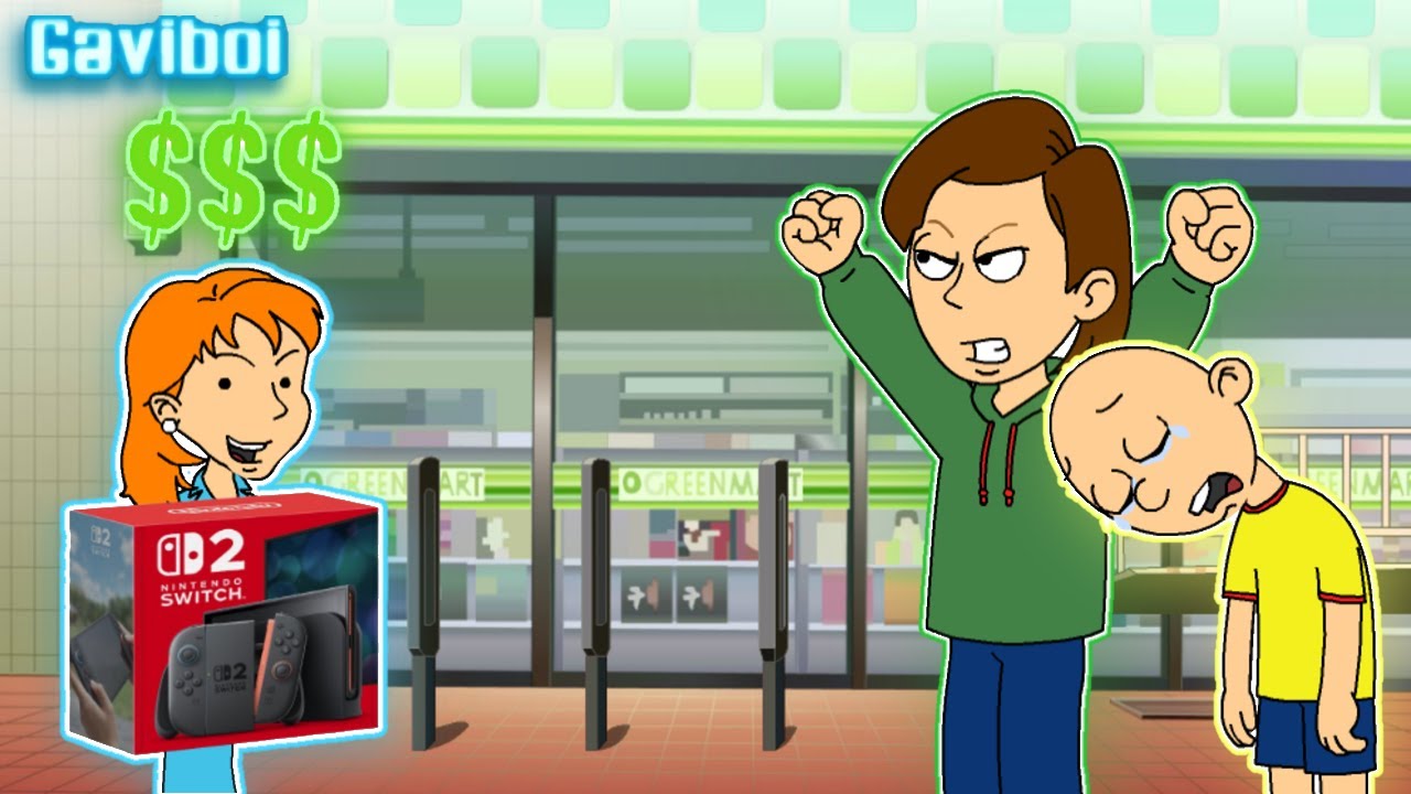 Rosie Sells Caillou's Nintendo Switch 2/Grounded