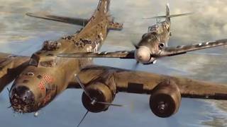 Why Would a Bf 109 Ace Fly Wing on a Dying American B-17