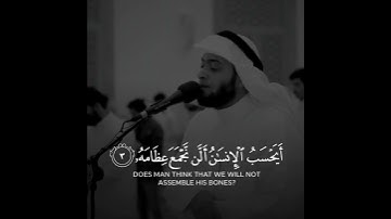 القارئ احمد النفيس سورة (القيامة)