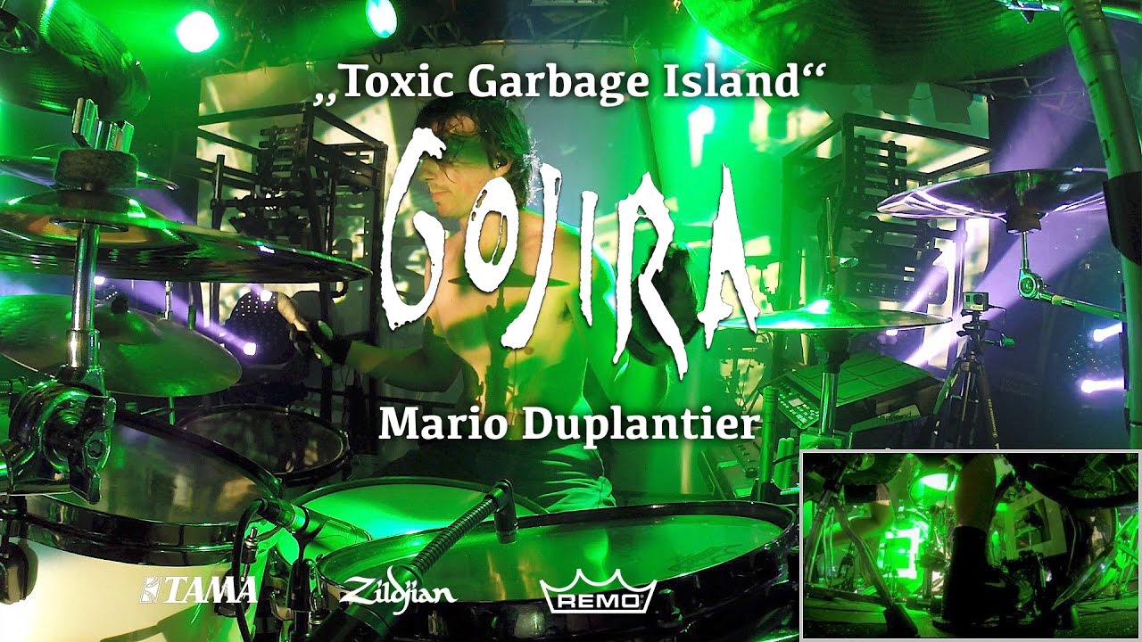 Mario Duplantier - Gojira | Toxic Garbage Island live @ Theaterfabrik München 30/03/17 | Drumcam
