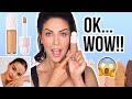 I FINALLY TRIED THE VIRAL RARE BEAUTY FOUNDATION - WOW!!!😱FIRST IMPRESSIONS & REVIEW!!