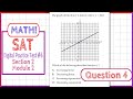 Question 4 in SAT Digital Practice Test #6, MATH Section 2 Module 2