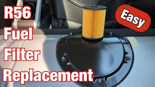 How to replace the fuel filter in an R56 Mini Cooper S