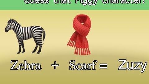 Can You Guess That Piggy Character By Emojis? (Quiz)