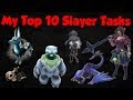 My Top 10 Slayer Tasks [Runescape 3] My Personal Favourites