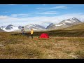 Trekking in Sarek Nationalpark Sweden