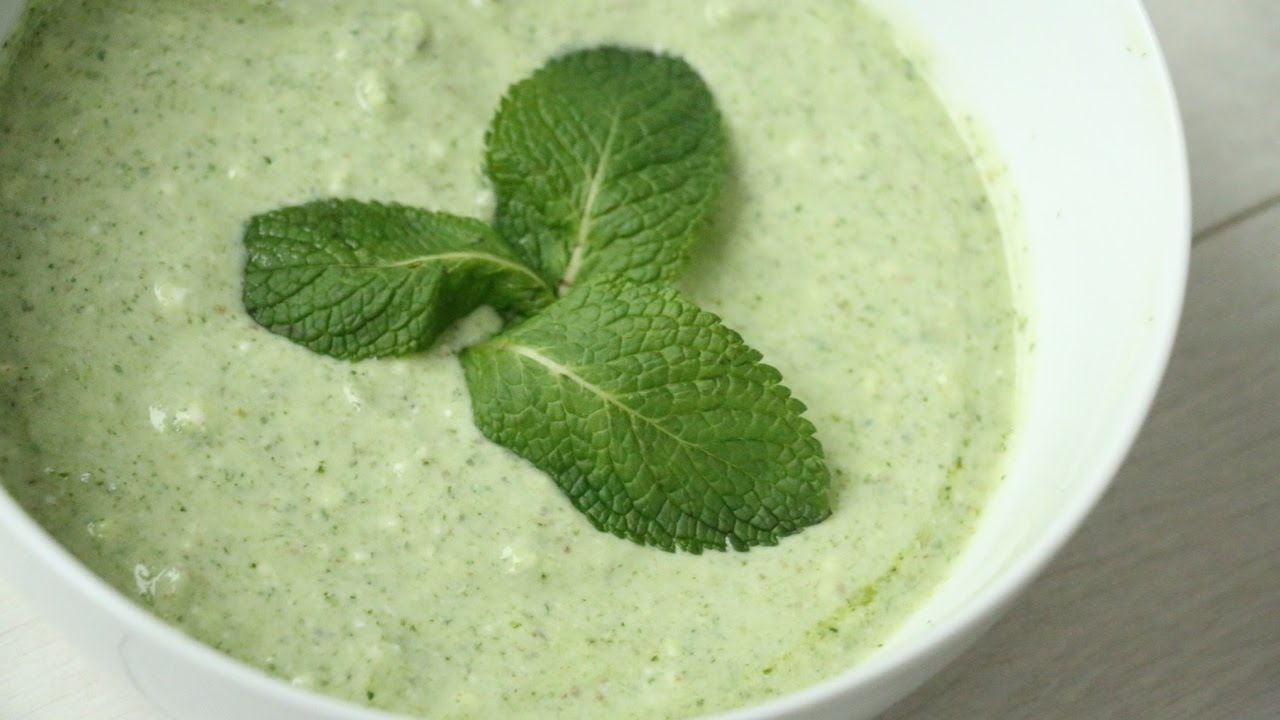 Mint Yogurt Dipping Sauce for Tandoori 