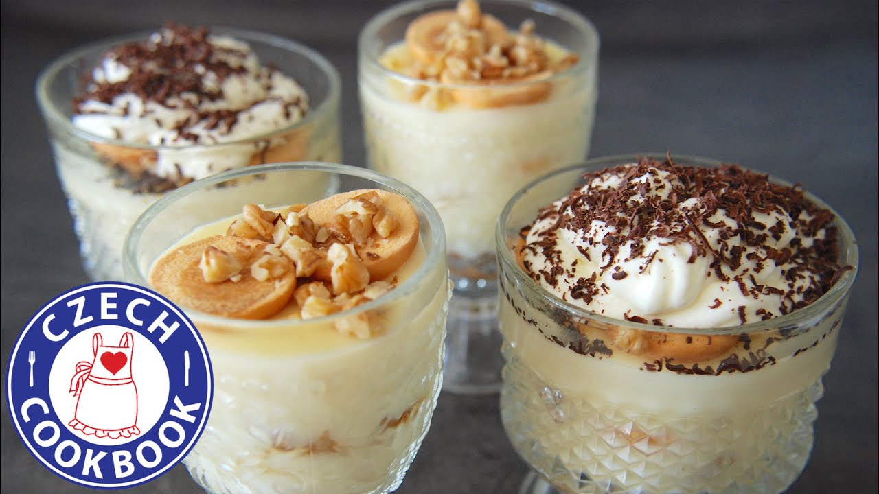 My Grandma's Pudding Recipe Puding moji babičky Czech cookbook