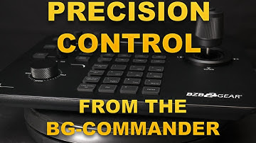 Visual Perfection in Broadcasting Through Precise Control With the BG Commander Joystick Controller
