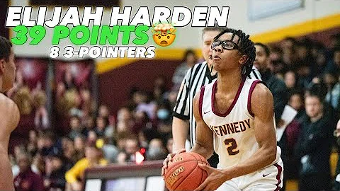 ELIJAH HARDEN 39 POINTS w/ 8 3-POINTERS IN ONE GAM...