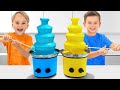 يتعلم الأطفال صنع الحلويات يدوي ا قصص مسلية للأطفال