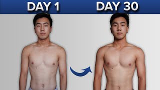 100 pushups for 30 days TRANSFORMED my body (push up challenge) screenshot 3