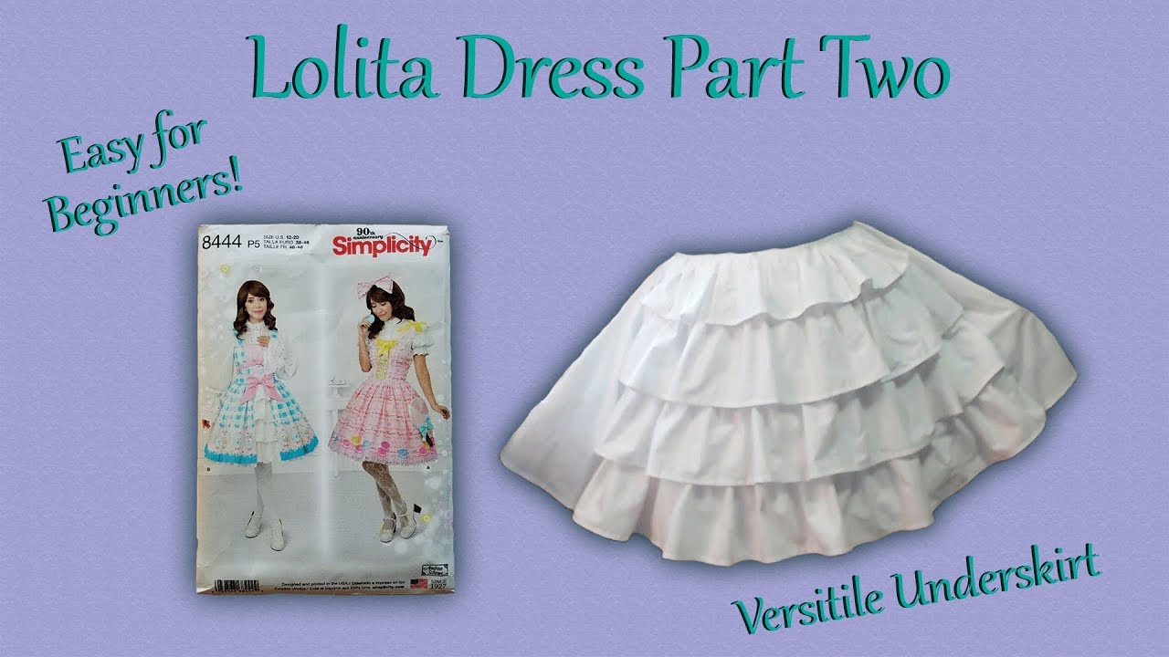 Lolita Dress Part Two  Simplicity 8444 