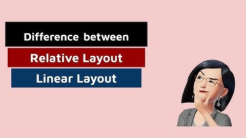 Difference between Relative Layout and Linear Layout android 🤷#shorts #treanding 🔥